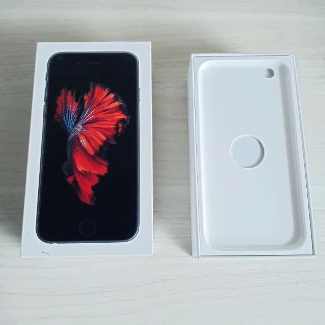 Caixa Iphone 6S   Apple  Original completa   Item de colecionador valorize seu telefone co - Foto 4