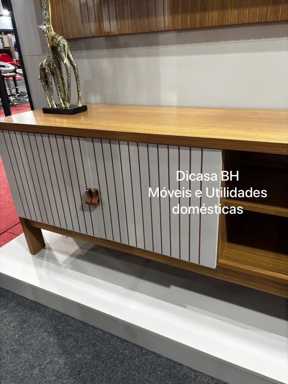Painel e rack tv até 55? 12x sem juros  - Foto 3