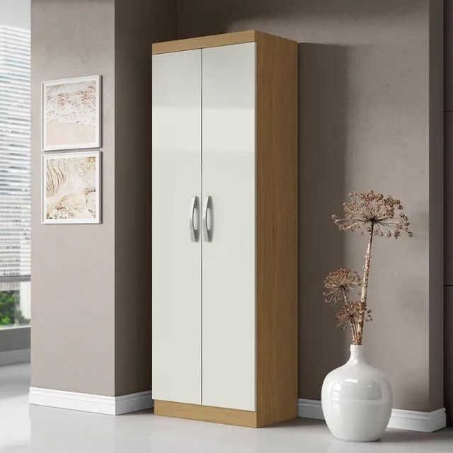 Multi-purpose Cabinet with 2 Doors and 4 Shelves in Various Colors