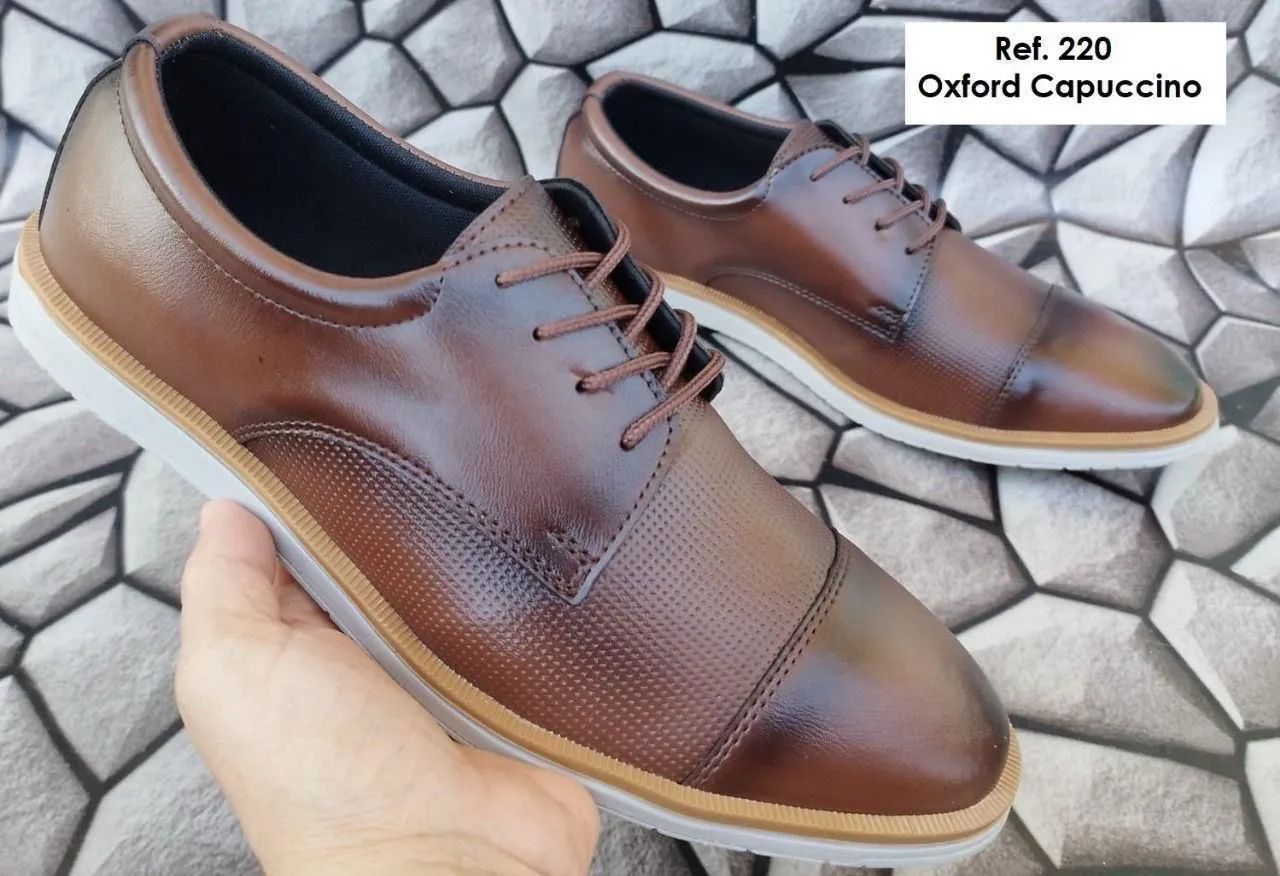 Sapato social Slim couro