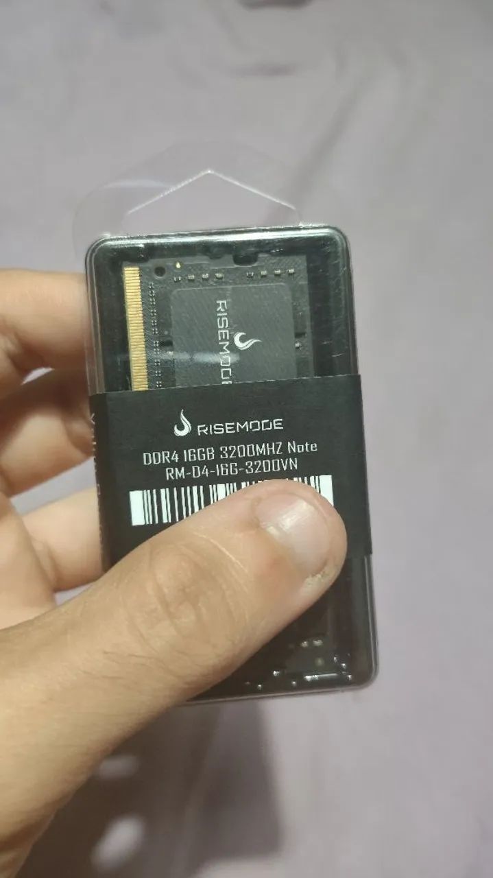 Memória RAM RiseMode DDR4 16GB 3200M NOVOHz