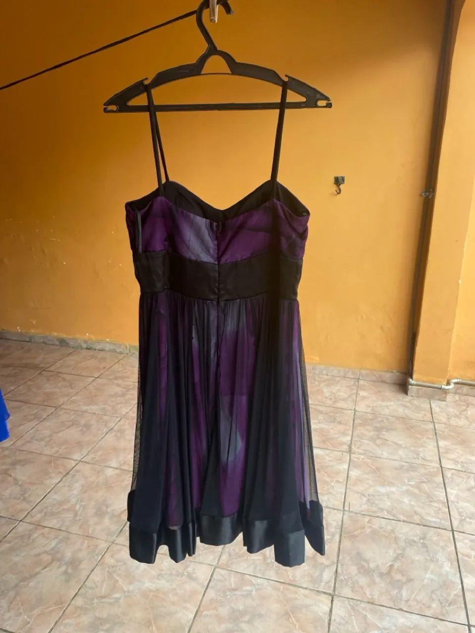 Vestido Azul com Detalhes - Foto 4