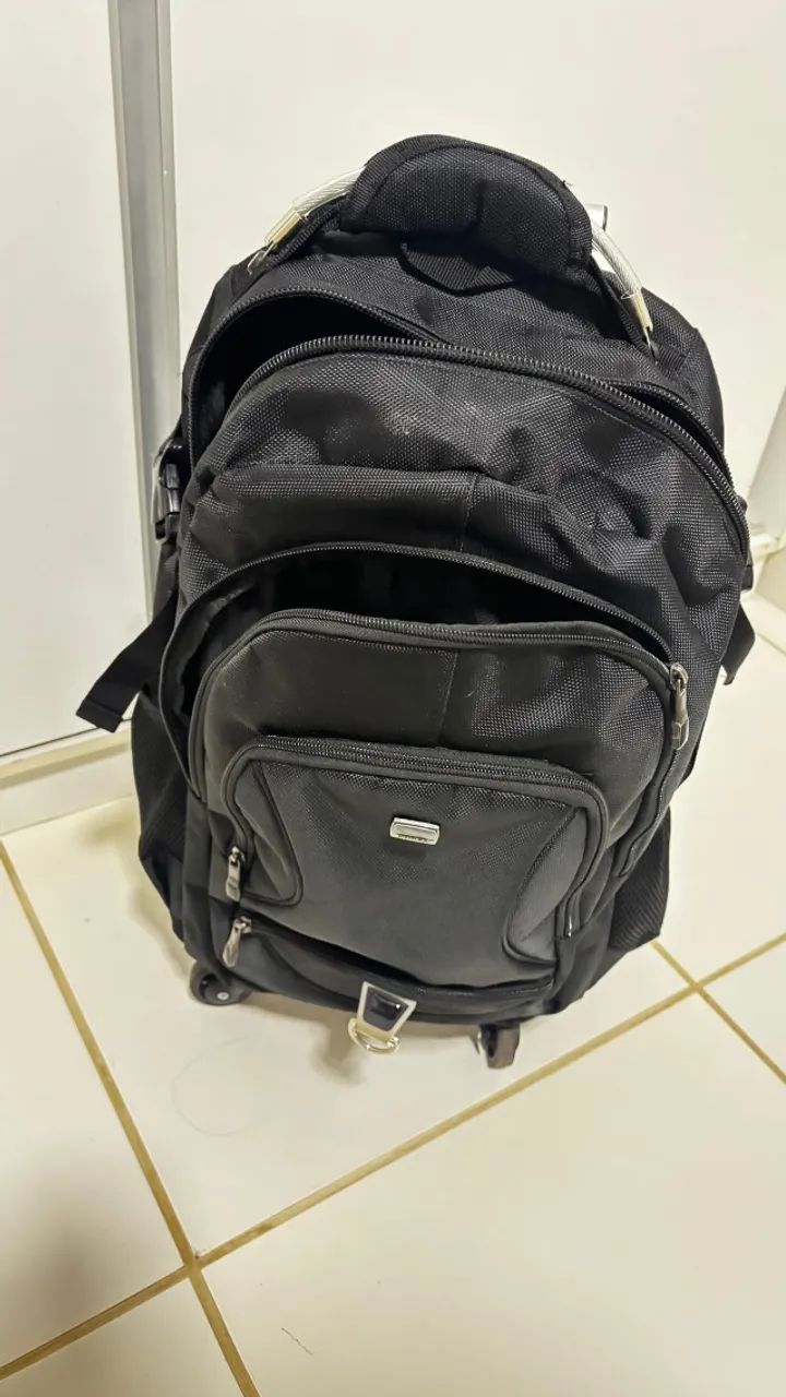 Mochila notebook viagem rodas 360º - Foto 2