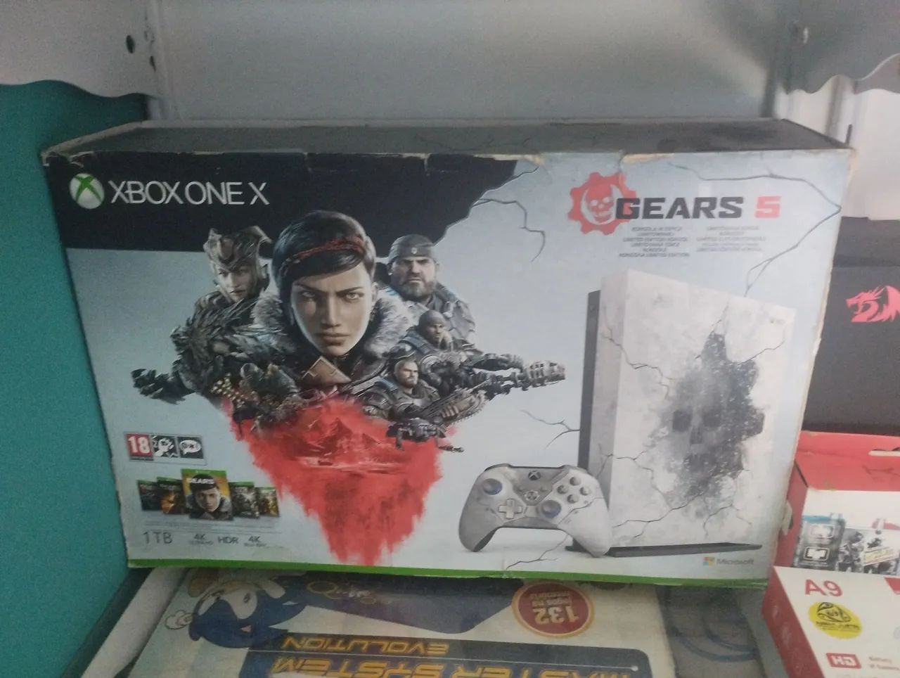 Xbox one  X edição especial  do gears 5  - Foto 3