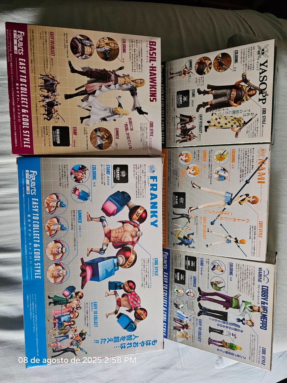 Lote de figuras! Action Figures One Piece Figuarts Zero - Foto 2