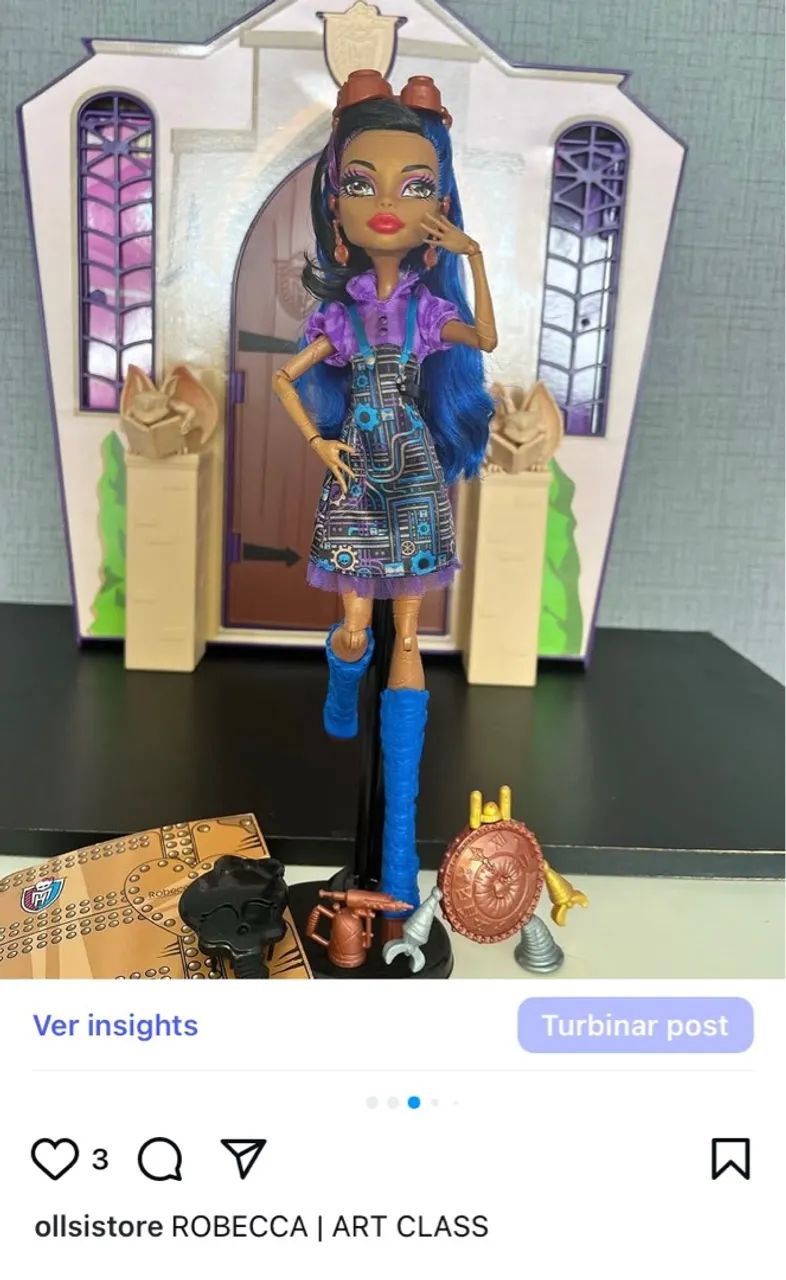 Boneca Monster High Robecca Steam - Foto 2