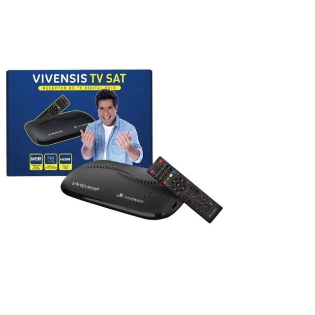 Receptor Digital Multimídia Vivensis Tv Hd Sat VX10 - Foto 4