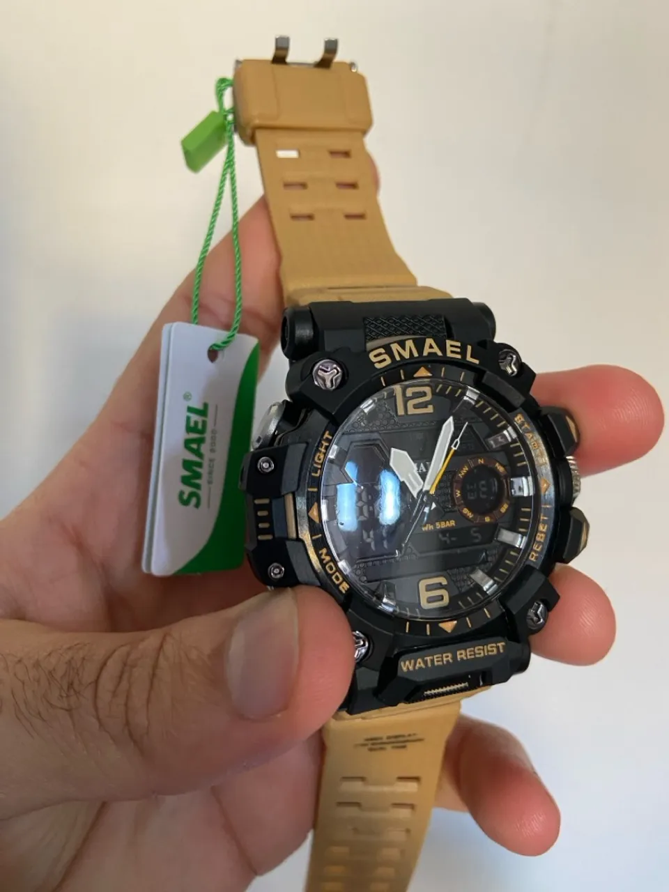Relógio Esportivo militar Smael 50m àprova d?água 