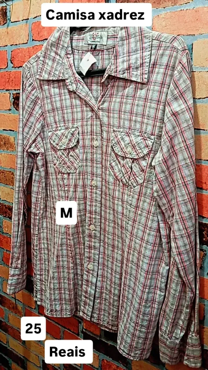 Camisa xadrez