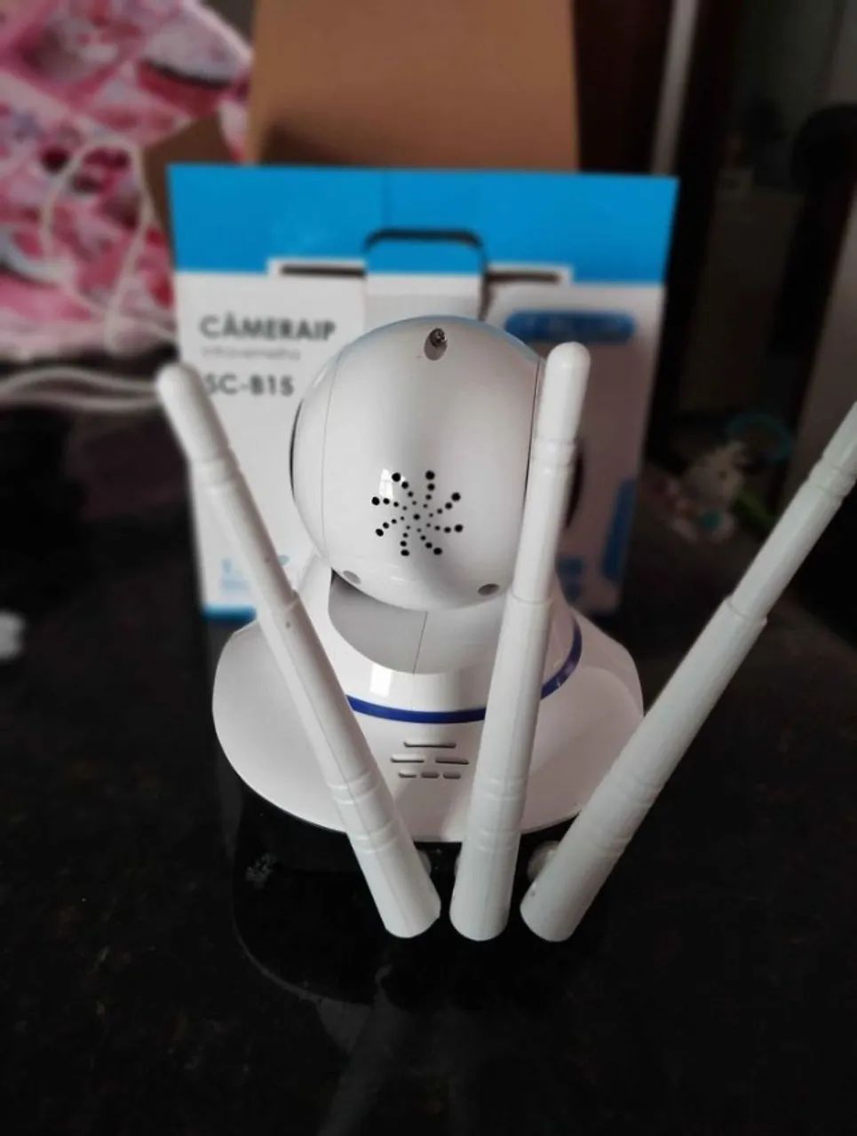 Camera tres antenas para uso abrigado, interno ou externo app Yoosee - Foto 2