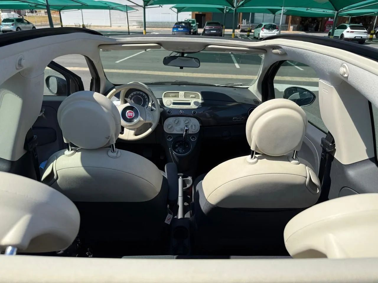 Fiat 500 Cabrio Dualogic Flex 1.4 8V 2014 - Foto 2