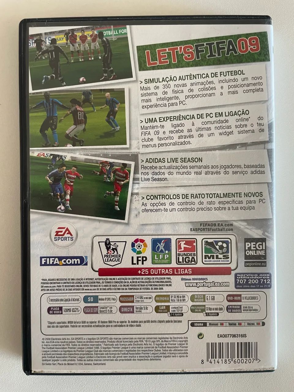 Jogo de PC - FIFA 09 - Foto 2