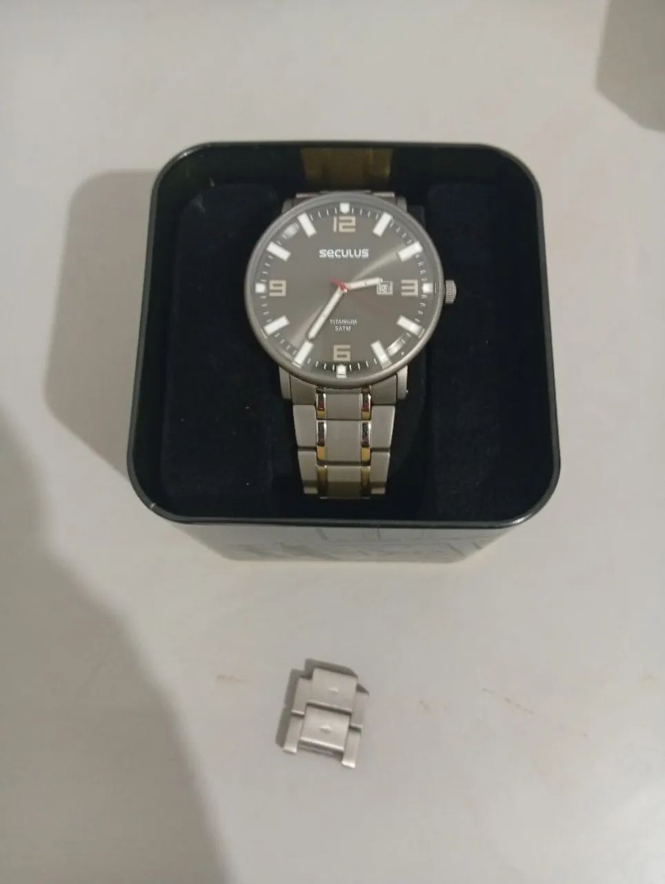 Relógio séculos Titanium slim 