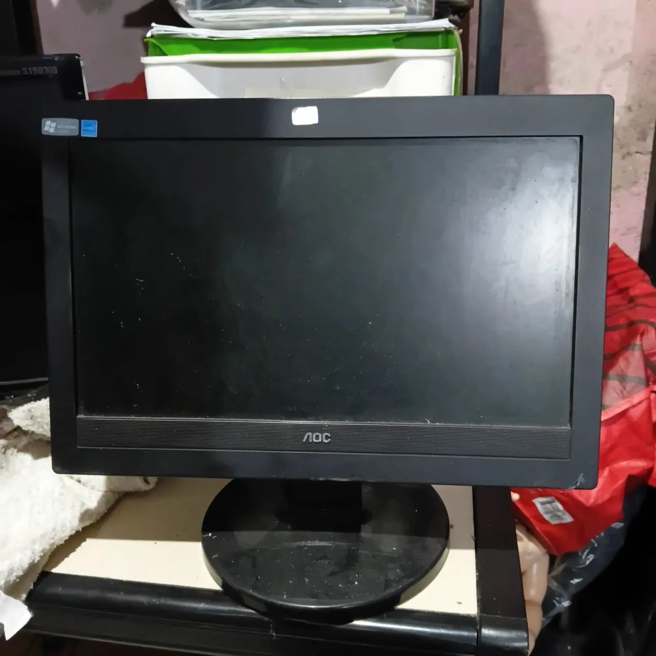 Monitor AOC 15" Widescreen 519Sw - Funcionando - Foto 4