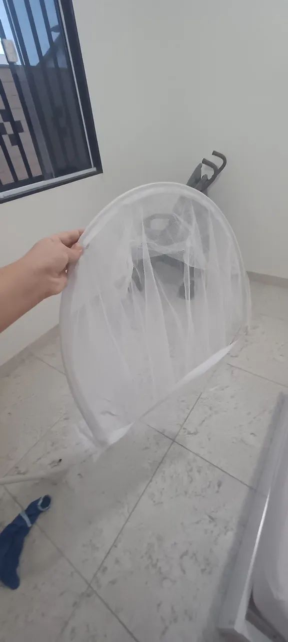 Venda-se ninho com Almofada de amamentação e mosqueteiro  - Foto 3