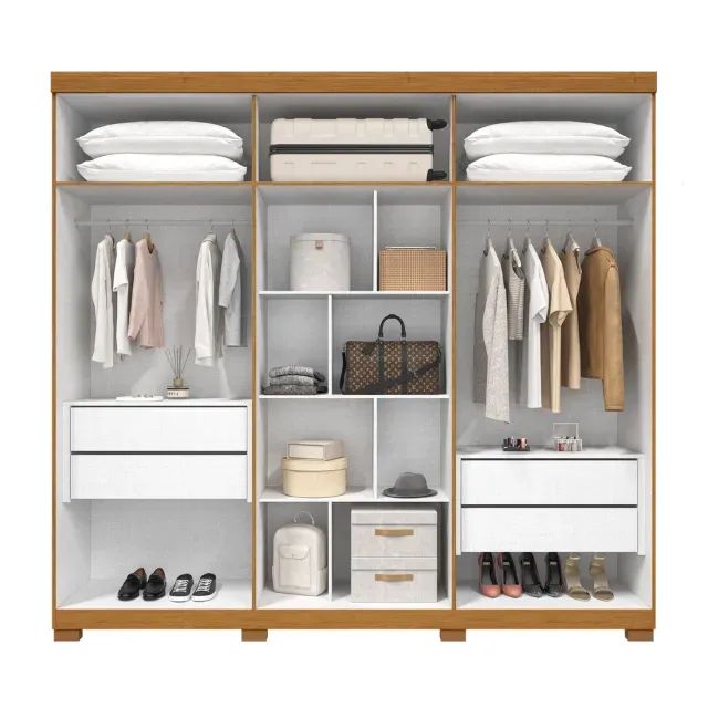 Guarda Roupa 100% MDF Núbia - Foto 4