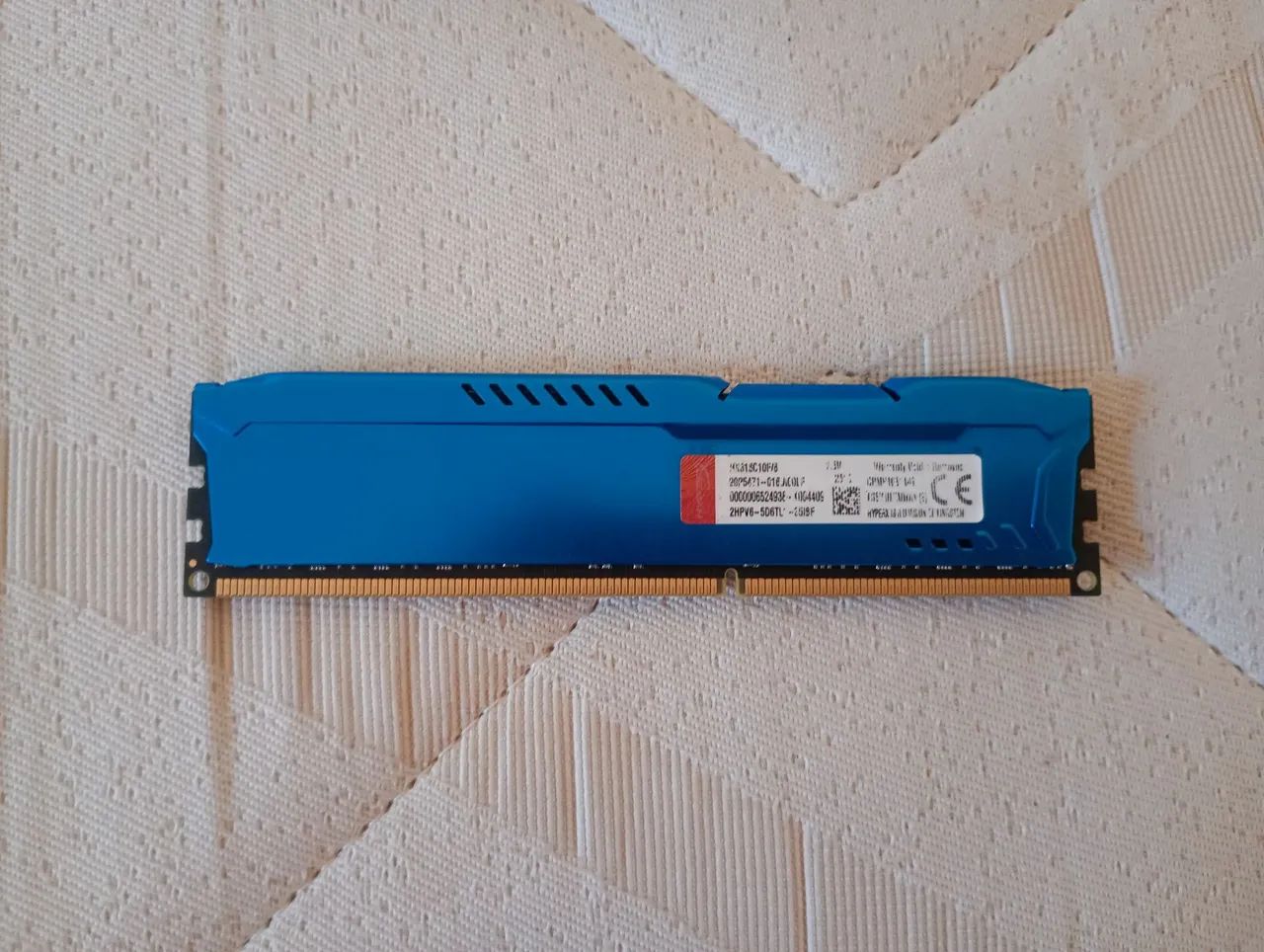 Memória RAM Kingston 8GB DDR3 Azul - Funcionando - Foto 4