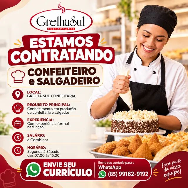 Confeiteiro / Salgadeiro 