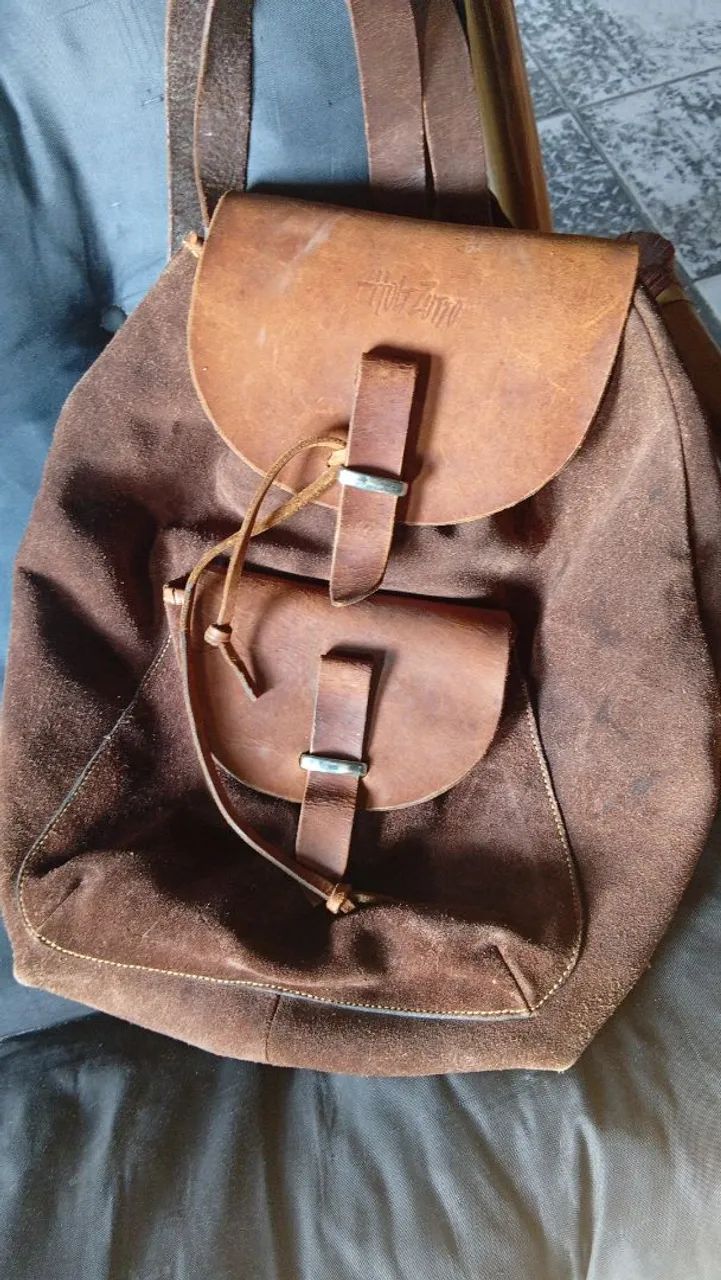 Mochila de Couro legítimo  - Foto 4