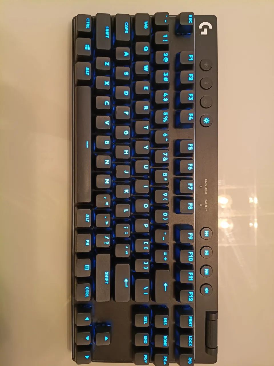 Teclado Logitech G Pro X TKL Lightspeed - Foto 5