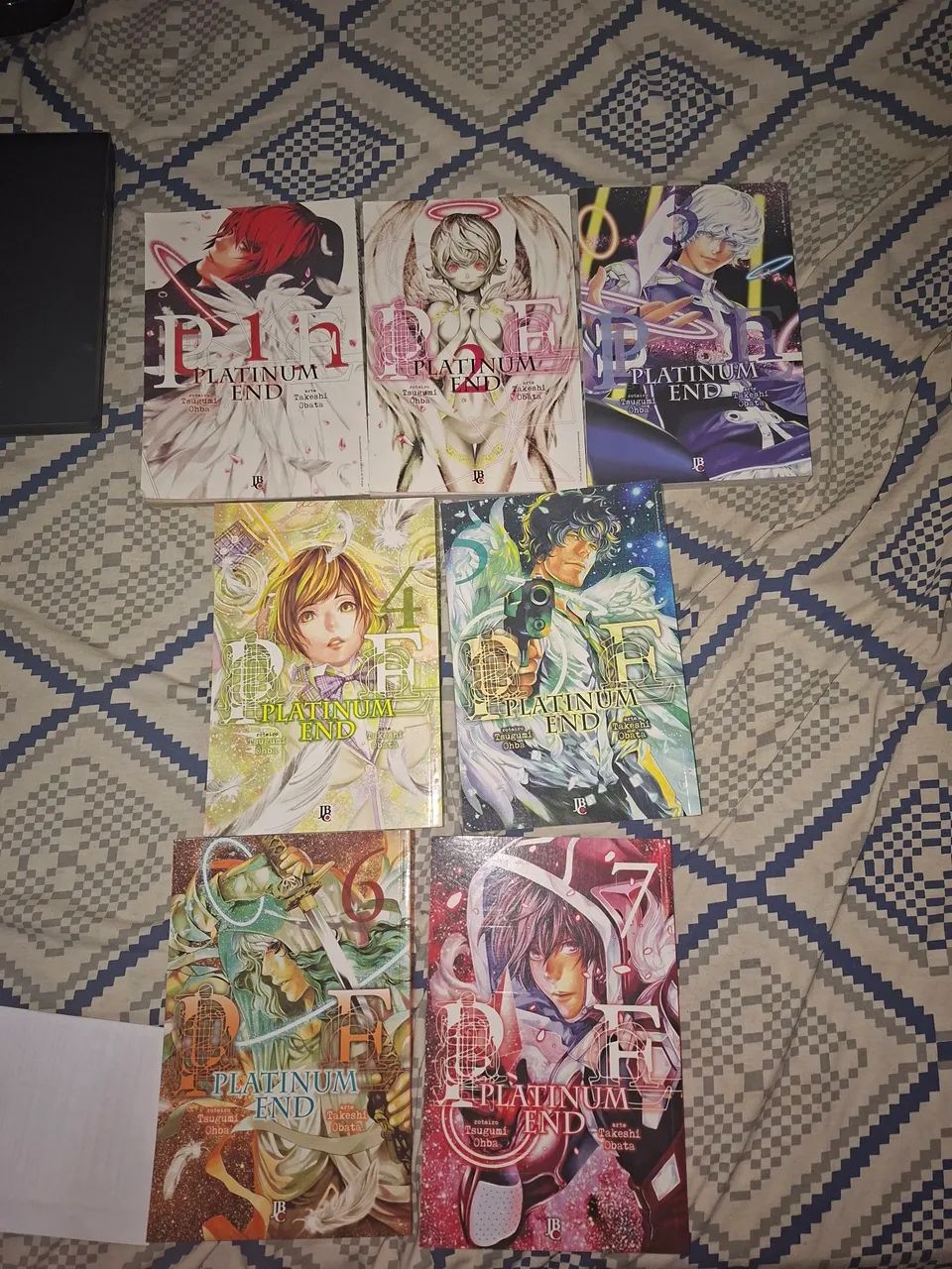 Platinum end mangá  1 - 7