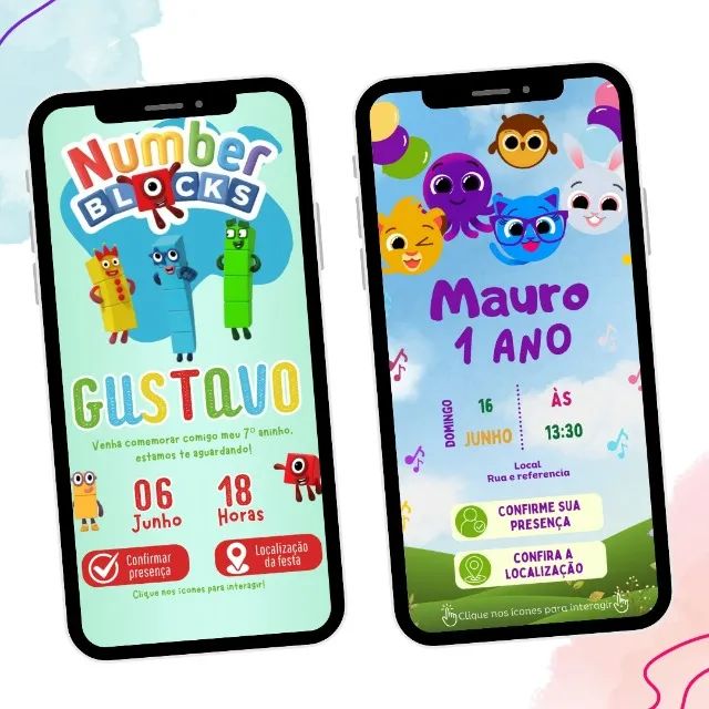 Convite Digital Personalizado Infantil - Qualquer Tema - Foto 3
