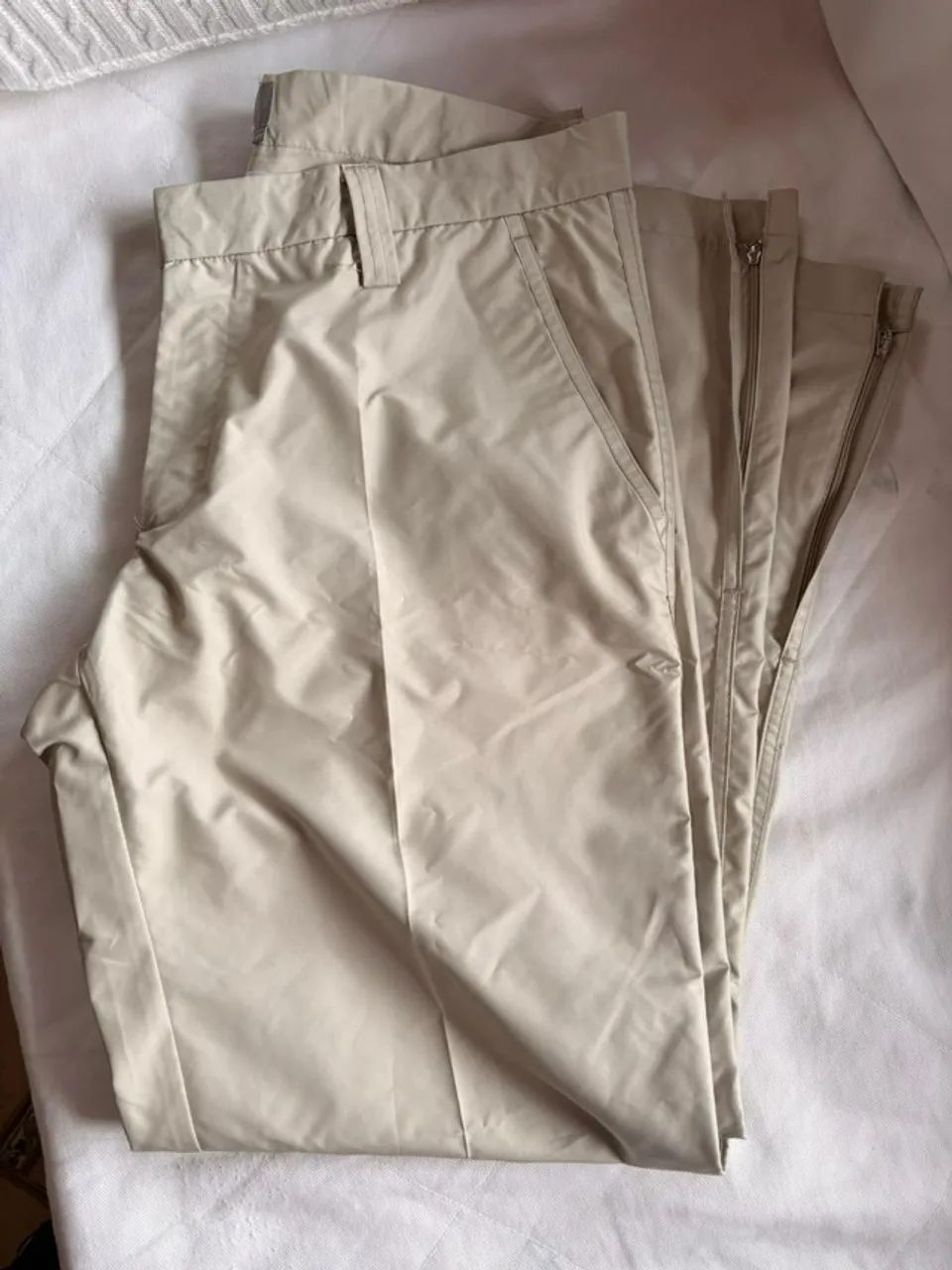 Calça masculina J Lindeberg caqui tamanho 36/32'' - Foto 2