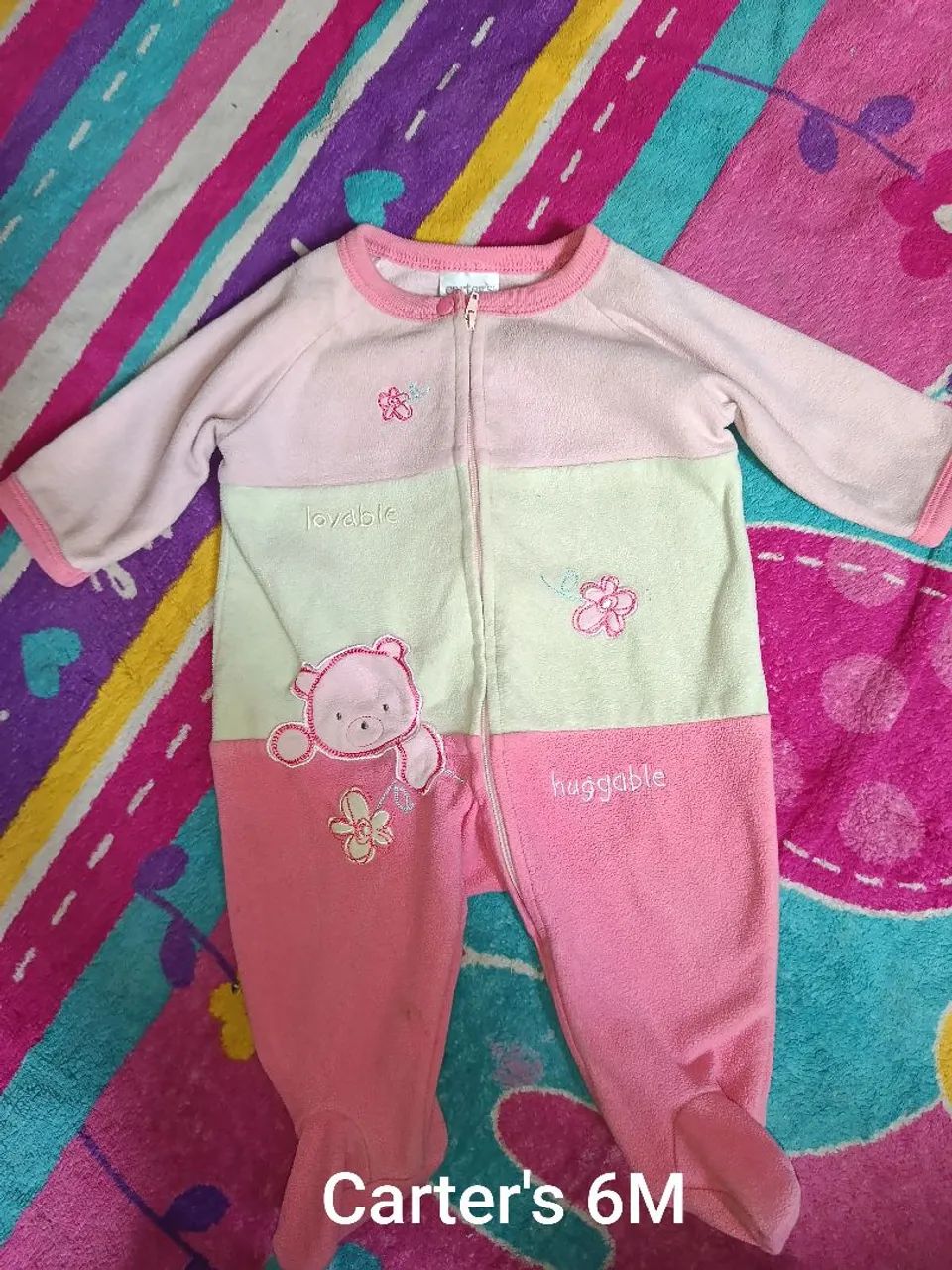 Roupas infantil menina Carter's 0-3M a 12M - Foto 3