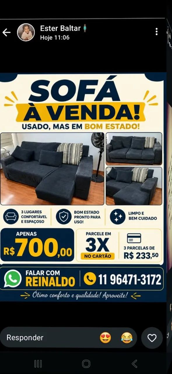Vendo Sofá 
