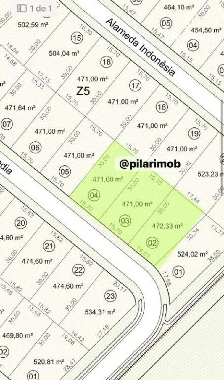 Terreno à venda, 1414 m² por R$ 1.410.000,00 - Cidade Alpha - Eusébio/CE - Foto 2