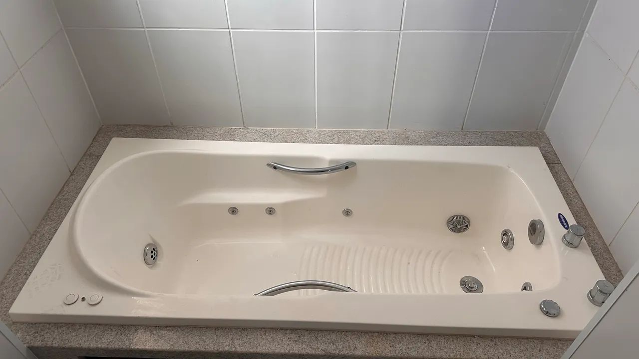 Banheira de hidromassagem retangular 