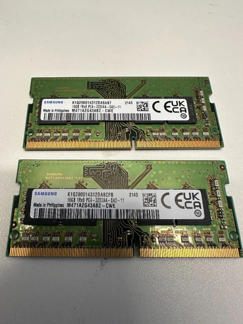 Memória RAM Samsung 16GB DDR4 3200MHz p/ Notebook - Memória RAM
