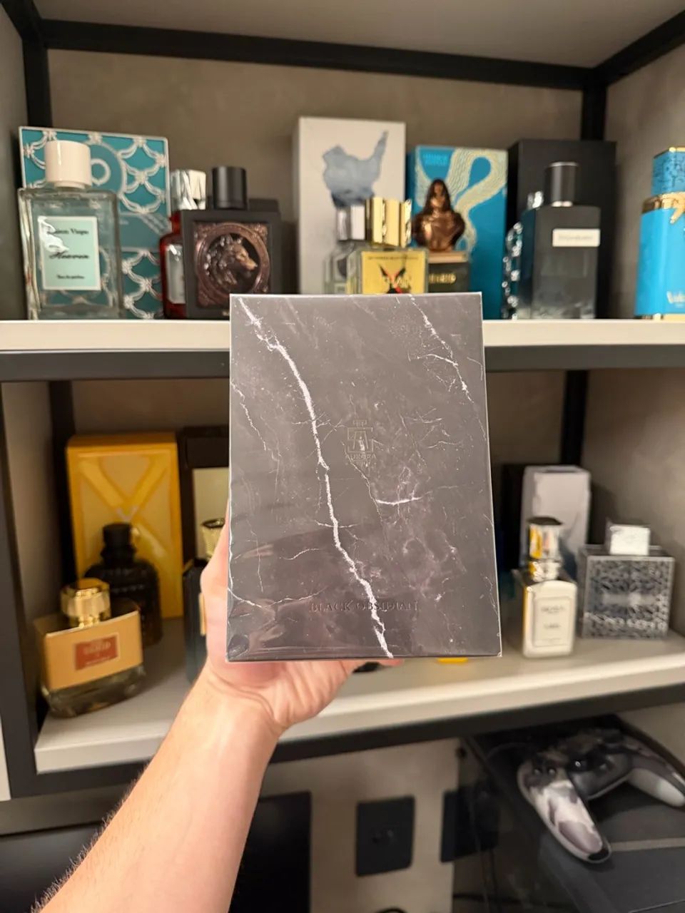 Black obsidian