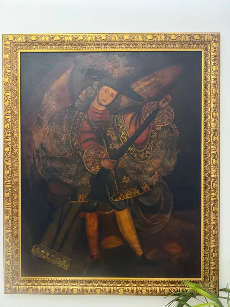 Pintura Cusquenha - Anjo Arcabucero