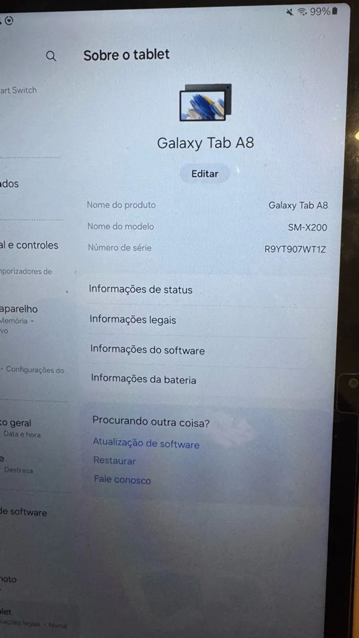 Tablet Samsung Galaxy Tab A8 64GB 4G SM-X200 10,5" - Foto 4