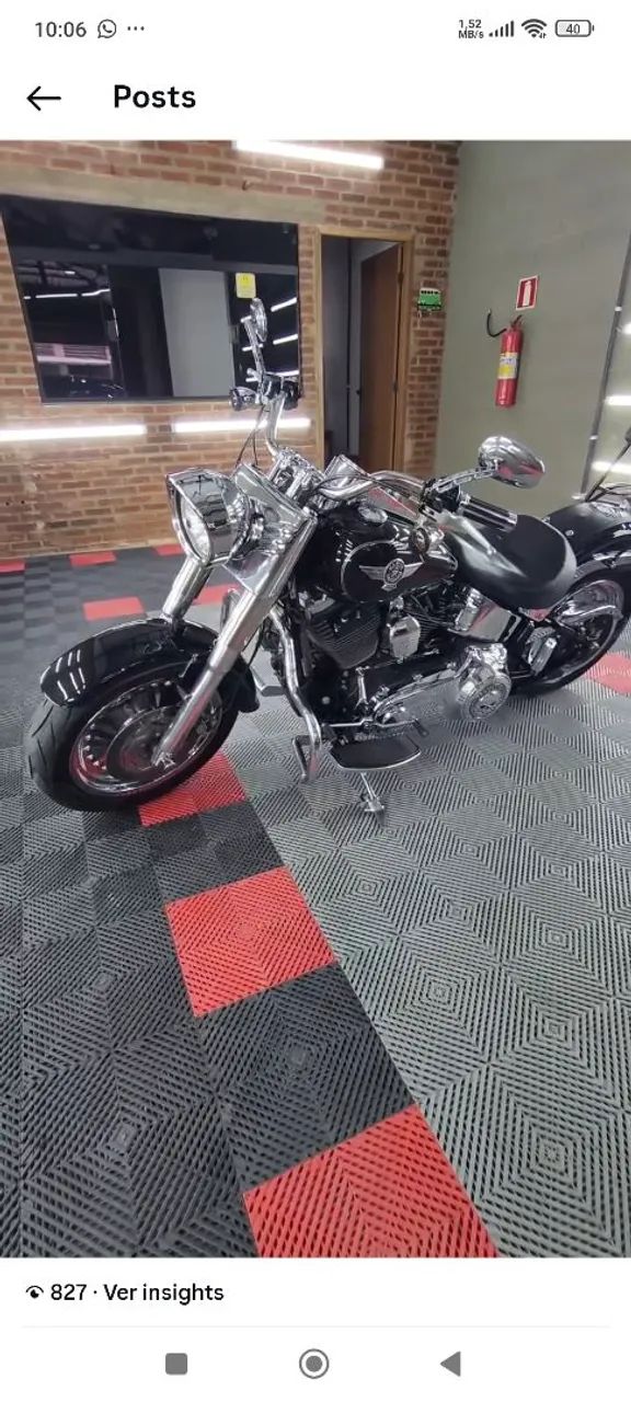 Harley - FAT boy - flst  - Foto 3