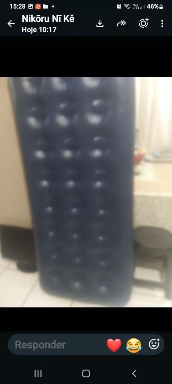 Colchão inflável 