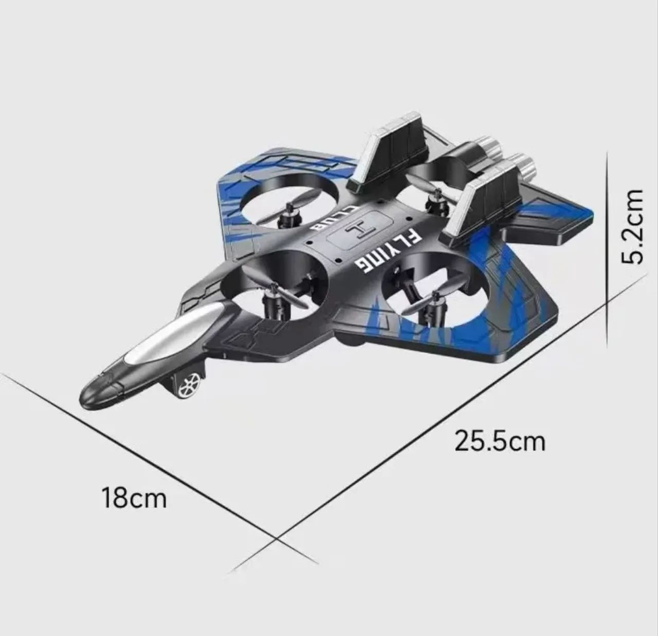Avião Drone manobras de controle fácil manuseio  - Foto 5