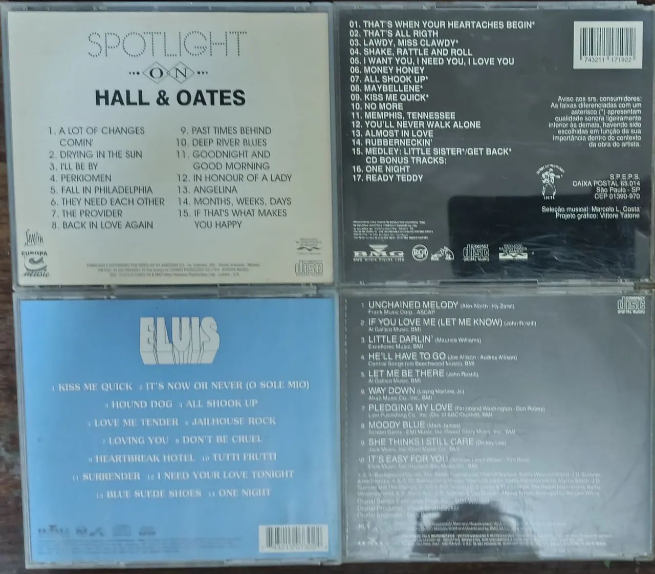 Lote com 4 CD's Originais de Época EM PROMOÇÃO  - Foto 2