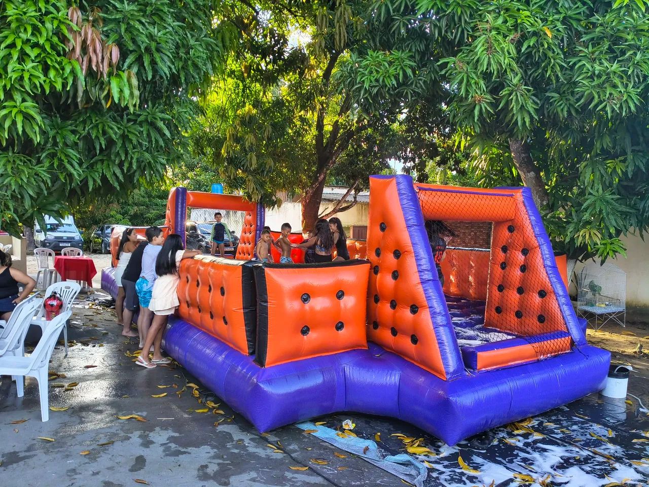 Futebol de sabão aluguel  - Foto 4