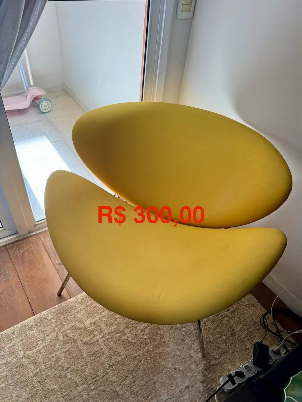 Poltrona meia lua Way Design