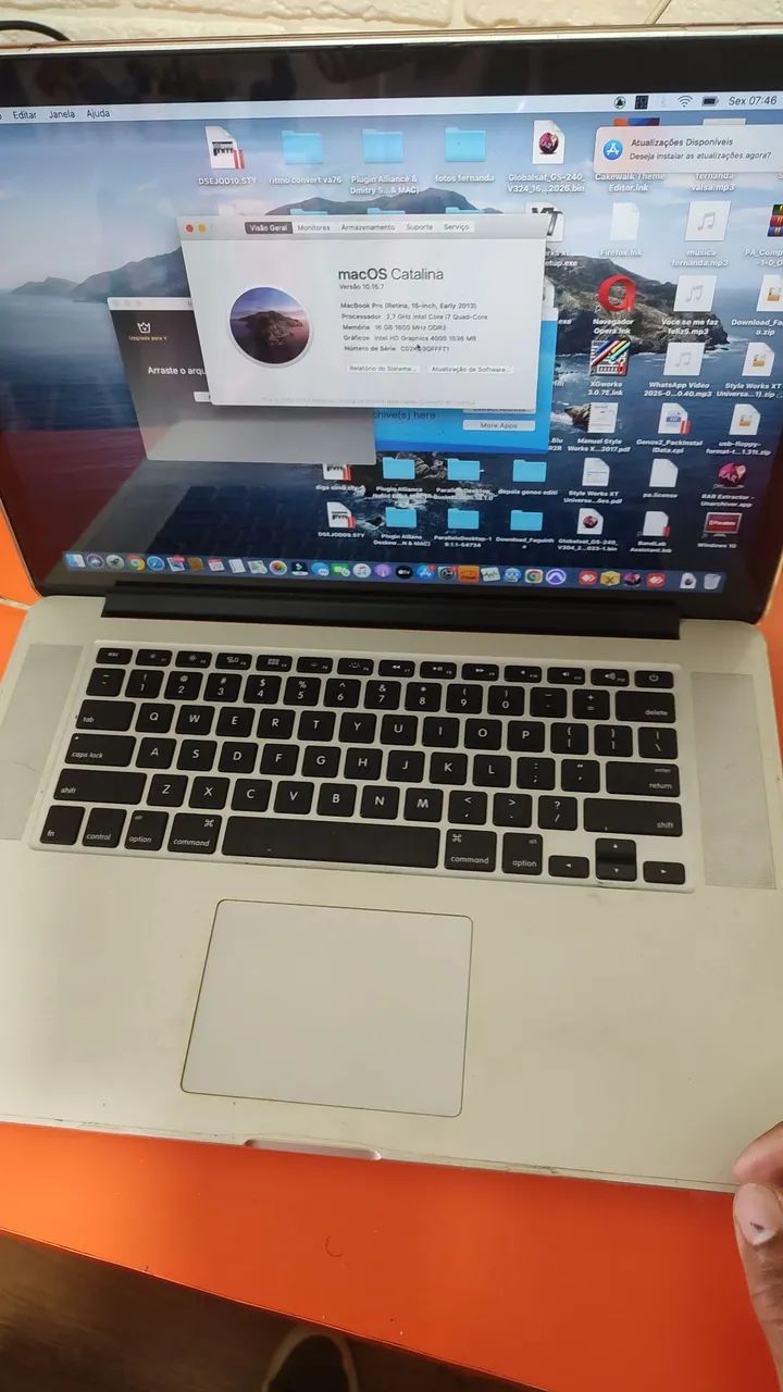 MacBook pro ano 2013 core i7 . só 1500 $  - Foto 5