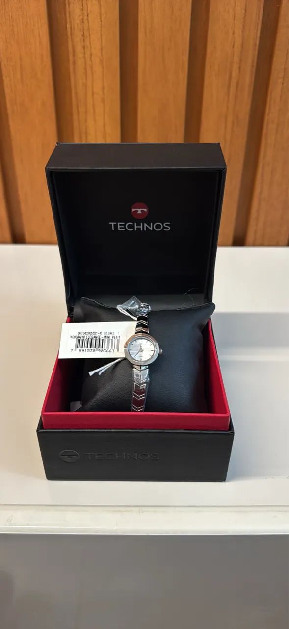 Relógio Technos Feminino Mini Petit Prata VCOOAA/1K - Foto 3