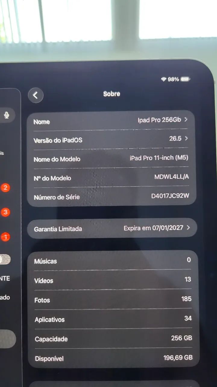 Ipad Pro 11' M5 (256GB) - Foto 3