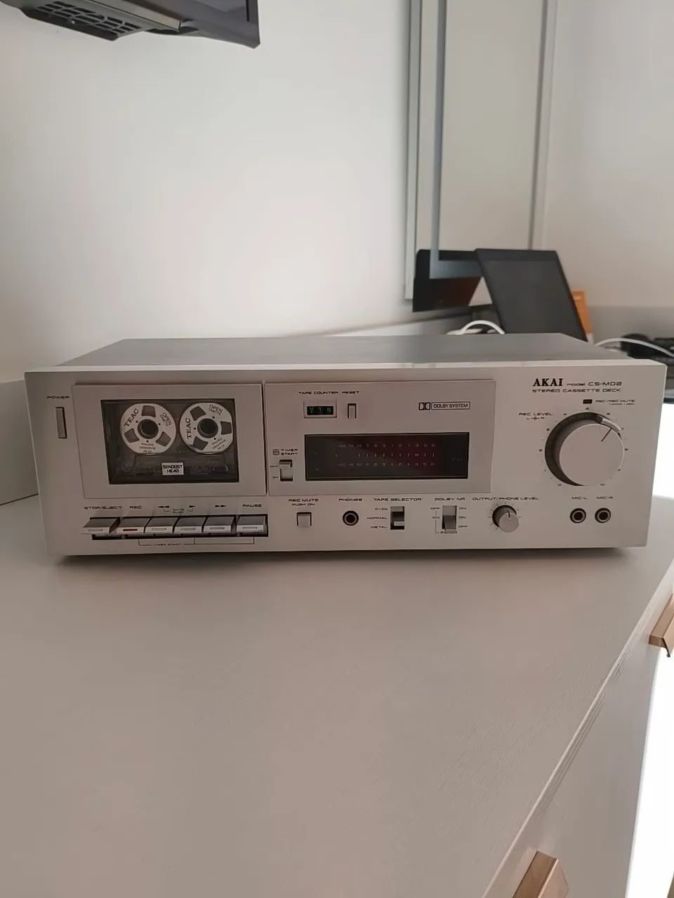 Tape Deck AKAI CS-M02 em excelente estado! - Foto 6
