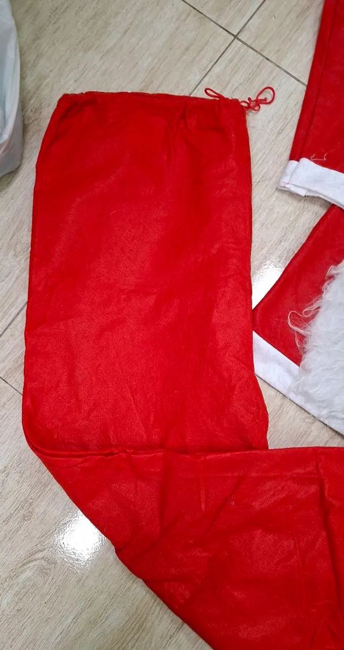 Fantasia papai noel usada - Foto 4