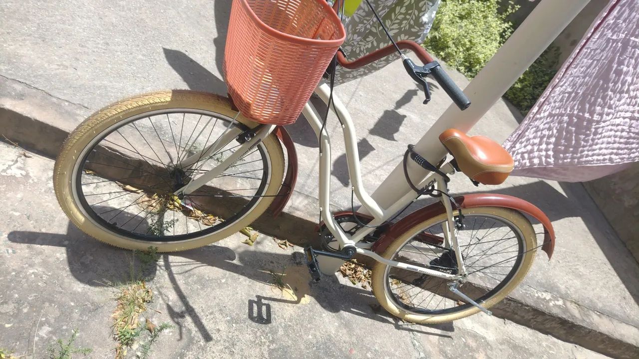 Bicicleta retro aro 26 com mancha  - Foto 3