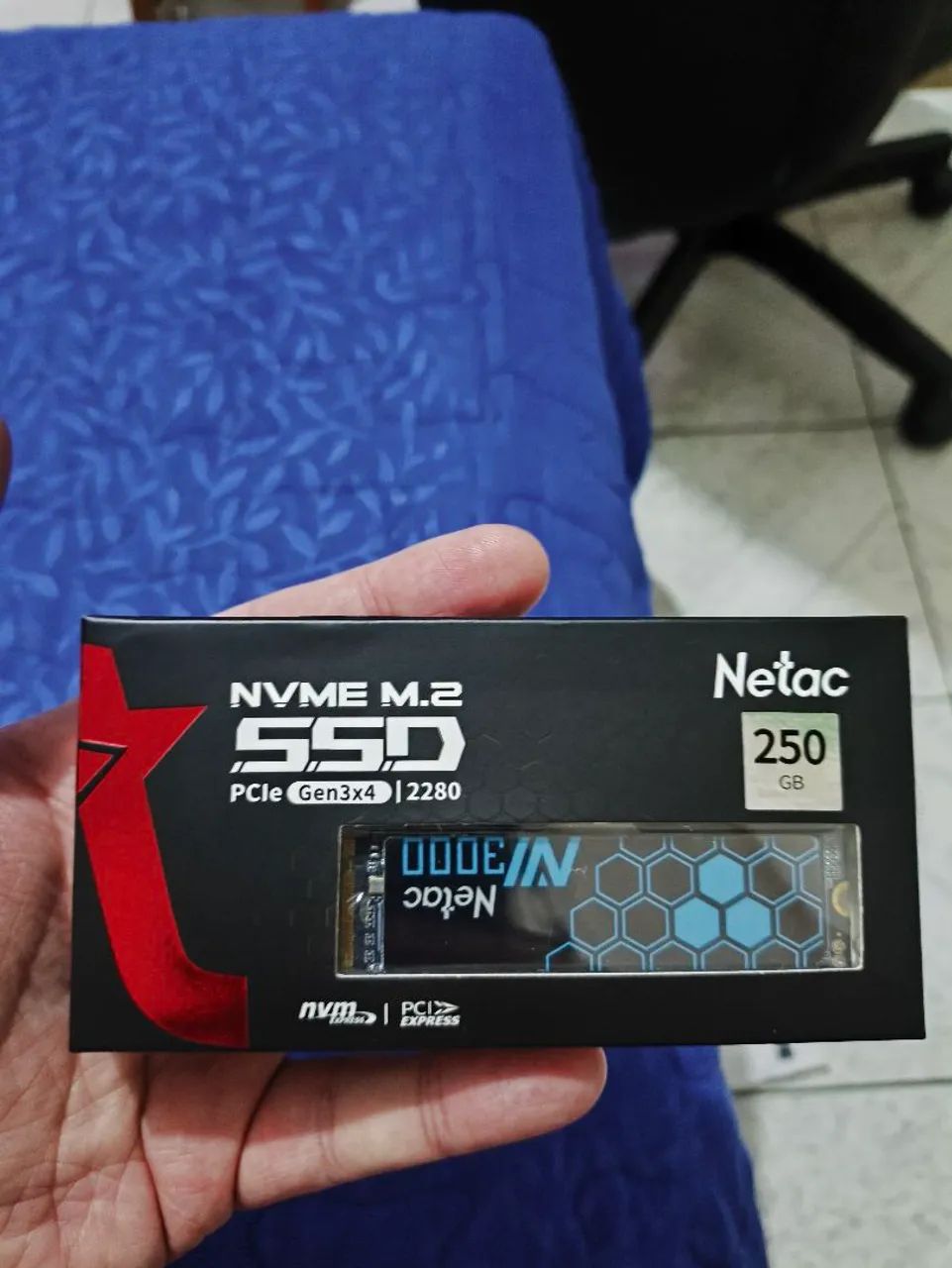 SSD Nvme 250GB Netac NV3000