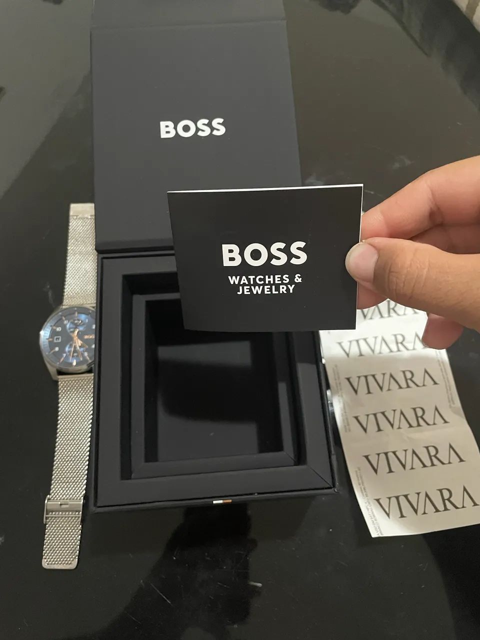 Vendo relógio Boss - Semi novo Original - Foto 5