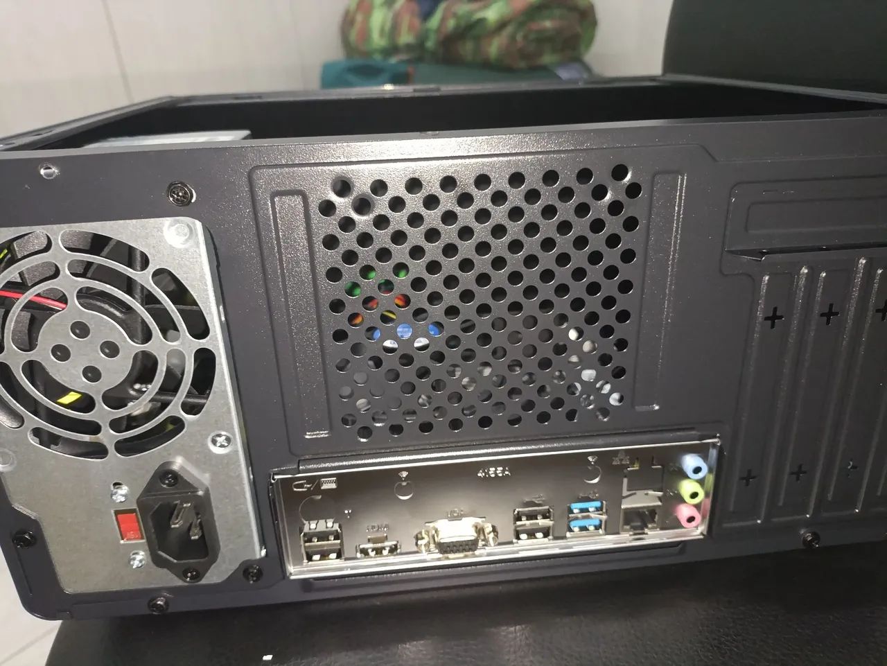 PC Novo + Placa Mãe +Inte Core i3 3ª + 4GB DDR3 + Cooler + SSD NvMe 128GB Sistema Pronto. - Foto 4